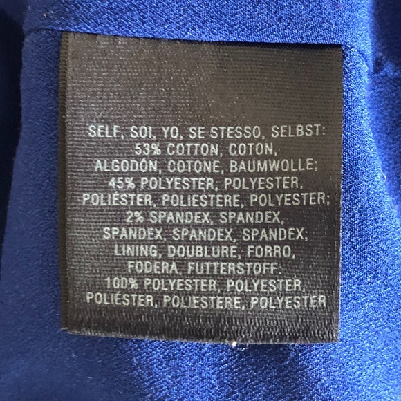 Anthropologie MAEVE Navy Blue Polka Dot Dress - Picture 7 of 8